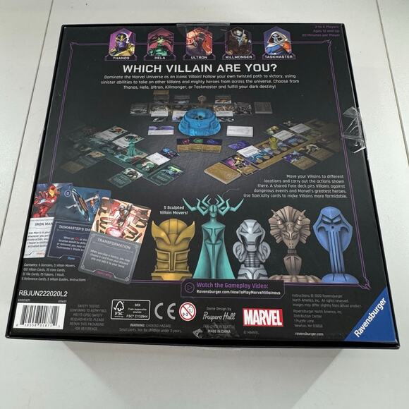 Marvel Villainous : Infinite Power Ravensburger Board Game Complete - Picture 6 of 6
